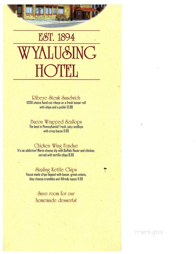 Wyalusing Hotel - Wyalusing, PA