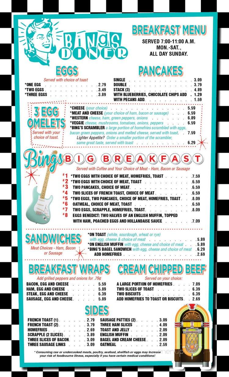 Bing's Diner - Burnham, PA