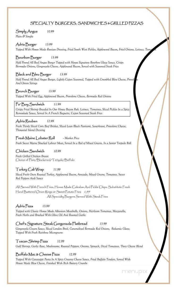 Adria Restaurant & Banquet Facility - East Bridgewater, MA