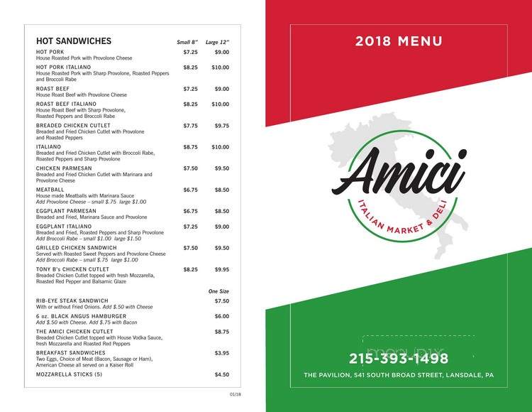 Amici Italian Market and Deli - Lansdale, PA