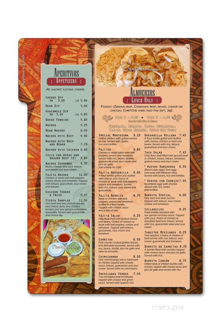 Montezuma Mexican Restaurant - Chambersburg, PA