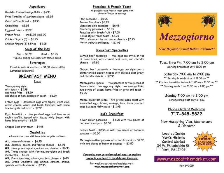 Mezzogiorno - York, PA