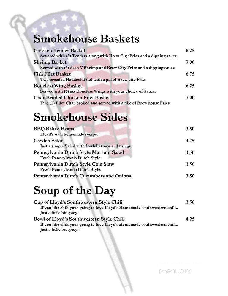 Smoke House Tavern - East Berlin, PA