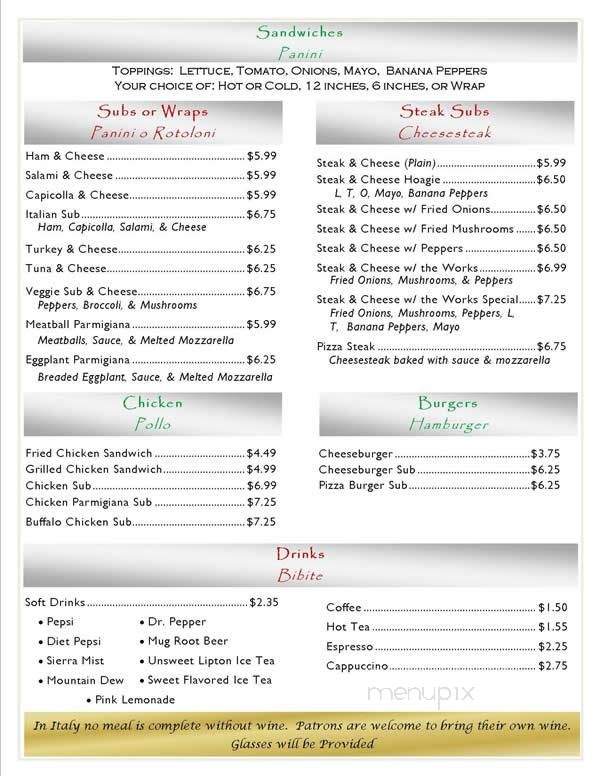 Italian Village Casual Restaurant - Chambersburg, PA