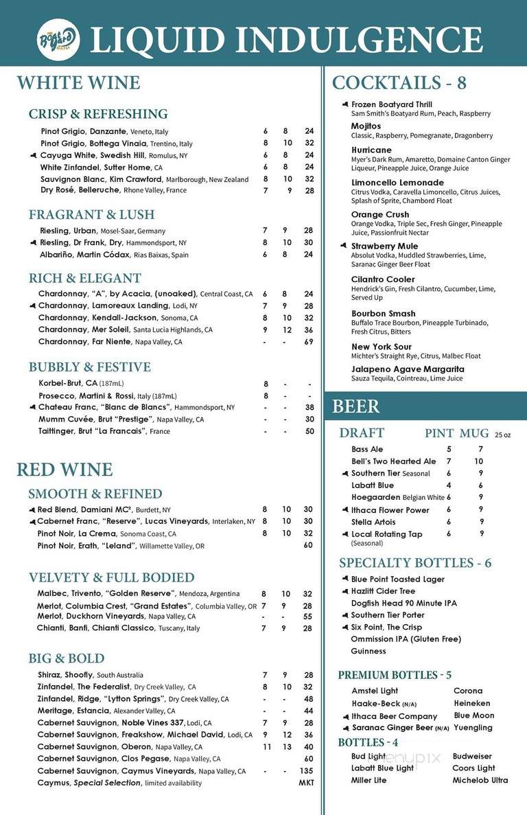 Boatyard Grill - Ithaca, NY