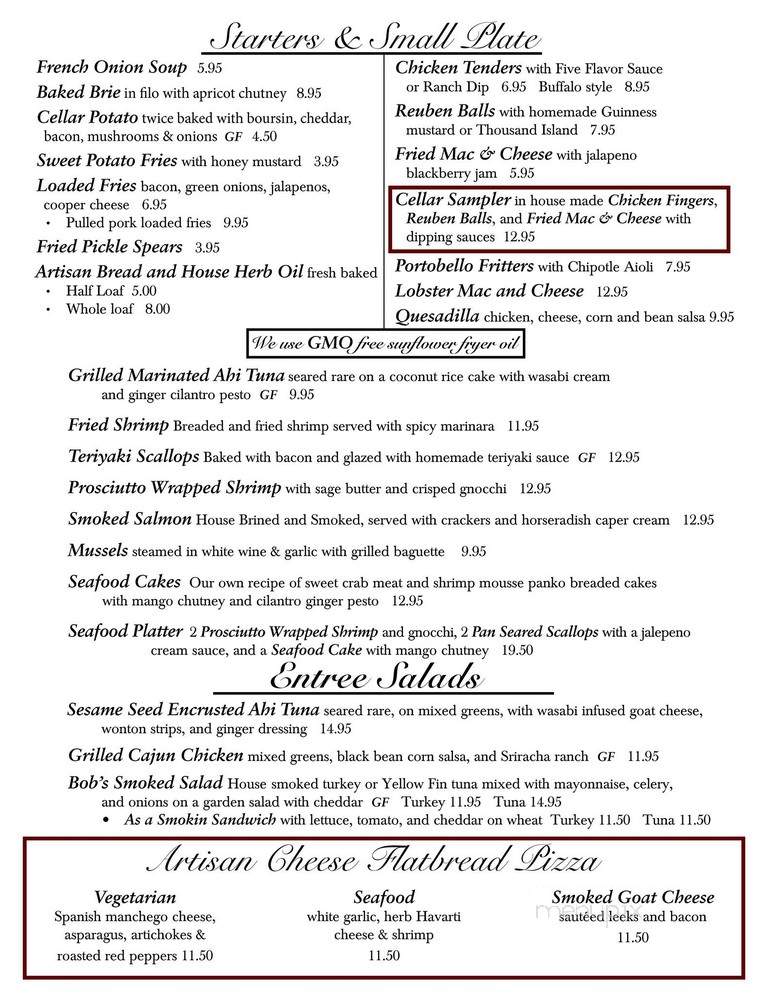 Cellar Restaurant - Owego, NY