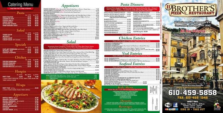 Brothers Pizzeria & Restaurant - Glen Mills, PA