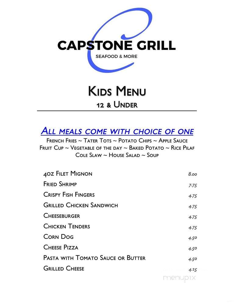 Capstone Grill - McMurray, PA