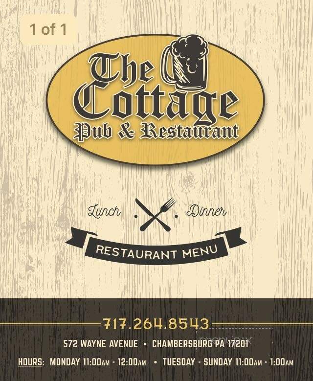 Cottage Pub & Restaurant - Chambersburg, PA