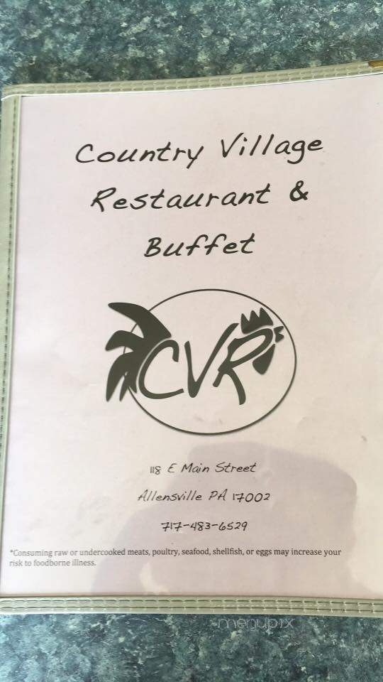 Country Village Restaurant - Allensville, PA