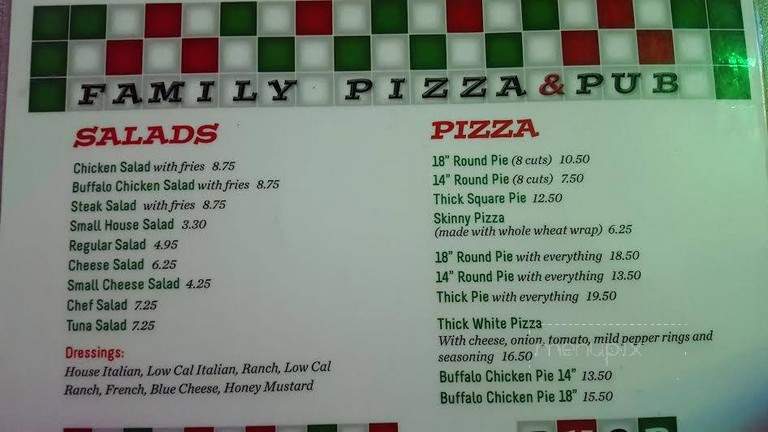 Family Pizza & Pub - Altoona, PA