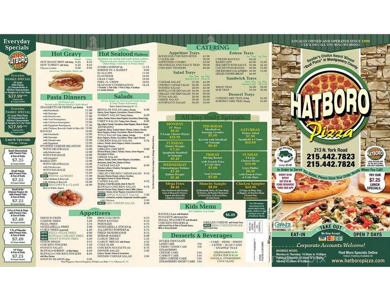 Hatboro Pizza - Hatboro, PA