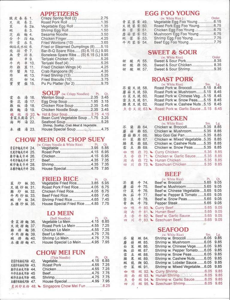 New China Restaurant - Lebanon, PA