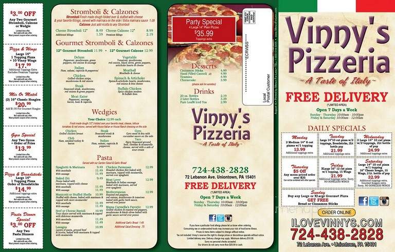 Vinny's - Uniontown, PA