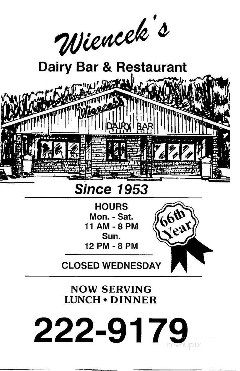 Wiencek's Dairy Bar - Washington, PA