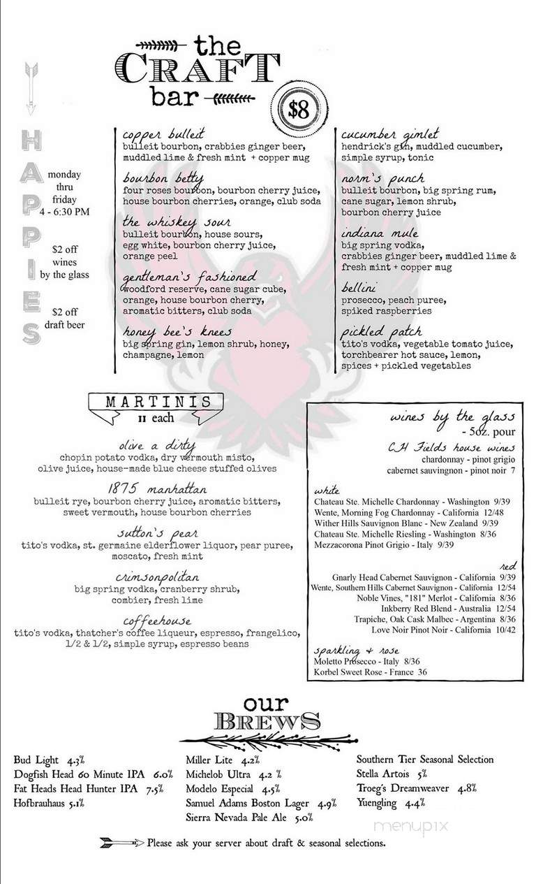 CH Fields Craft Kitchen - Indiana, PA