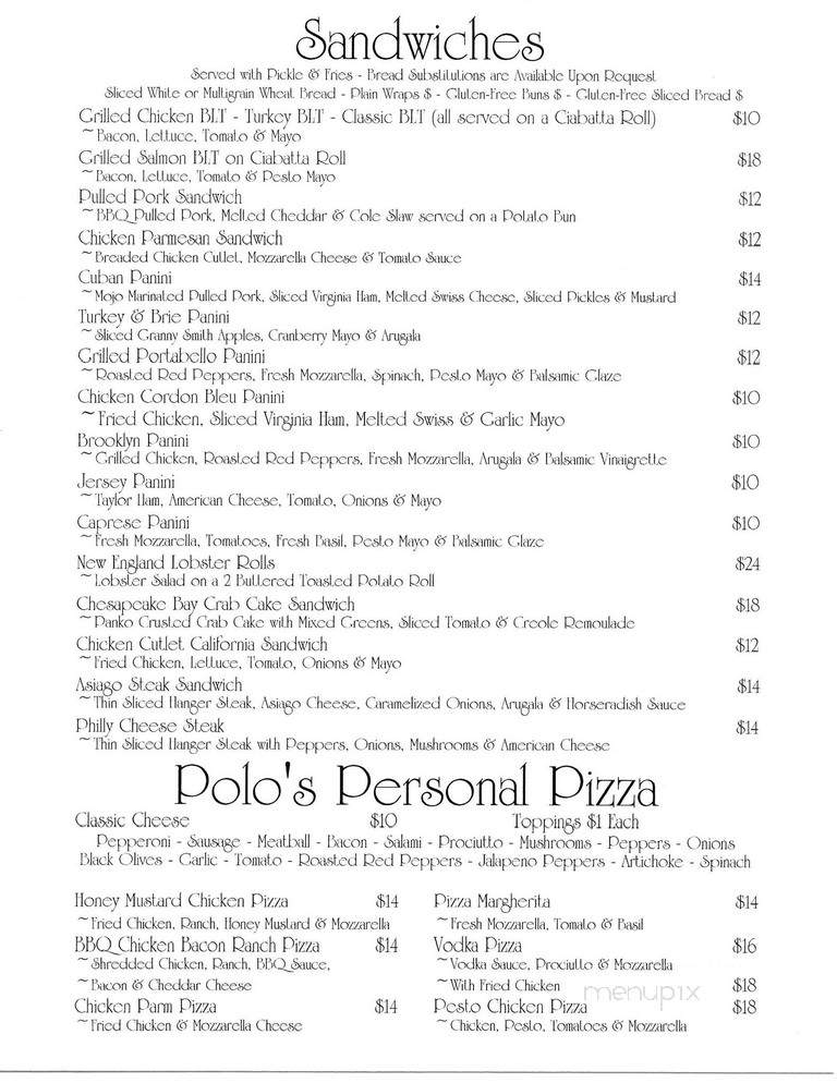 Polo's Bar & Grill - Netcong, NJ