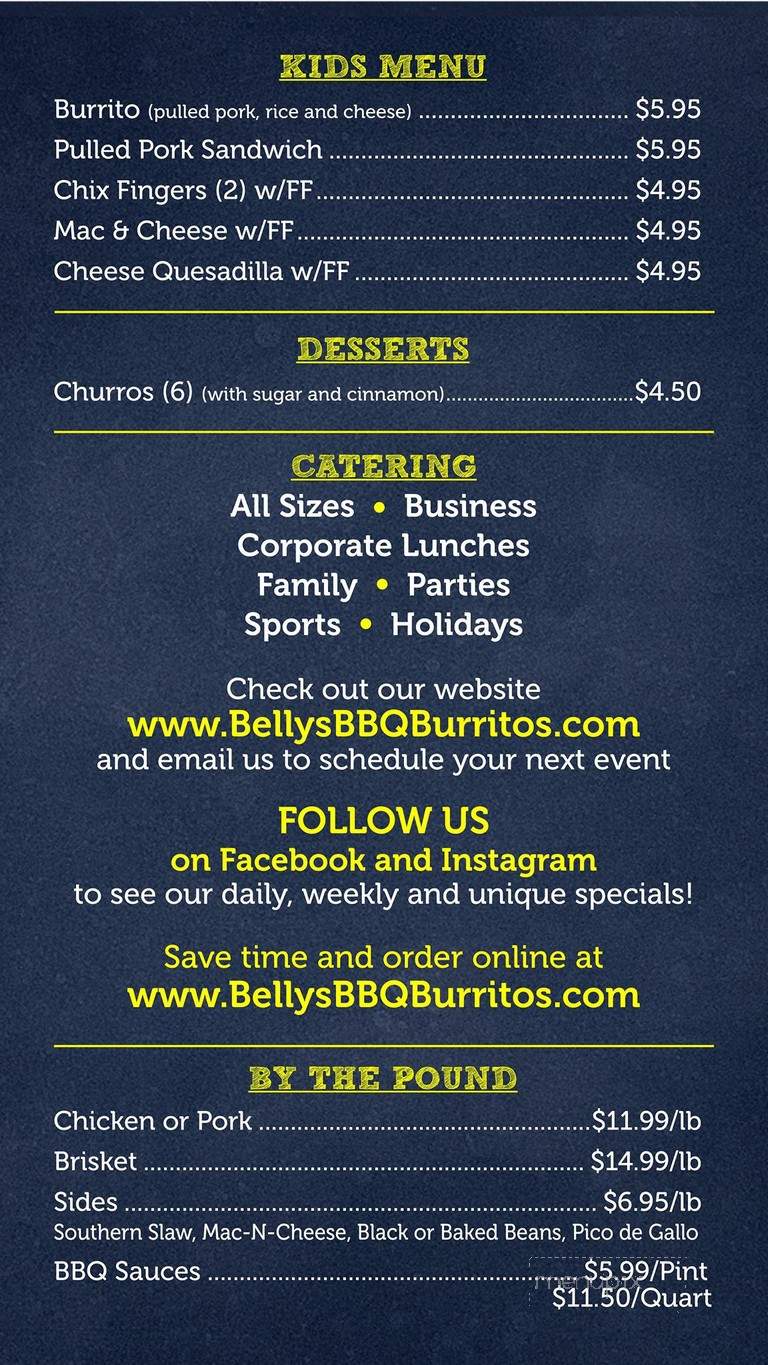 Bellys BBQ & Burritos - Lancaster, PA