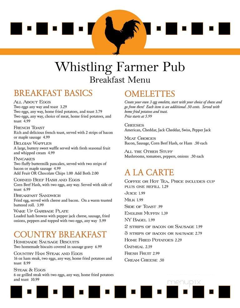 The Whistling Farmer Pub - Nunda, NY