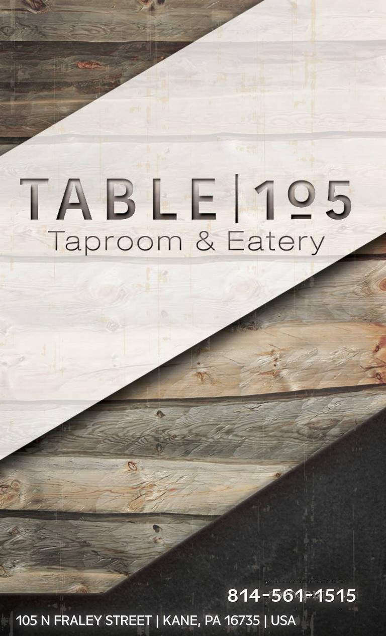 Table 105 - Kane, PA