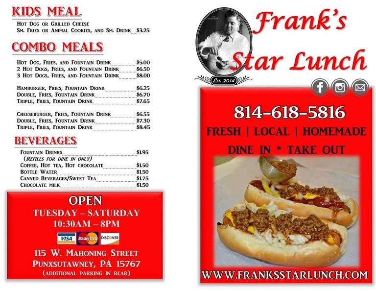 Frank's Star Lunch - Punxsutawney, PA