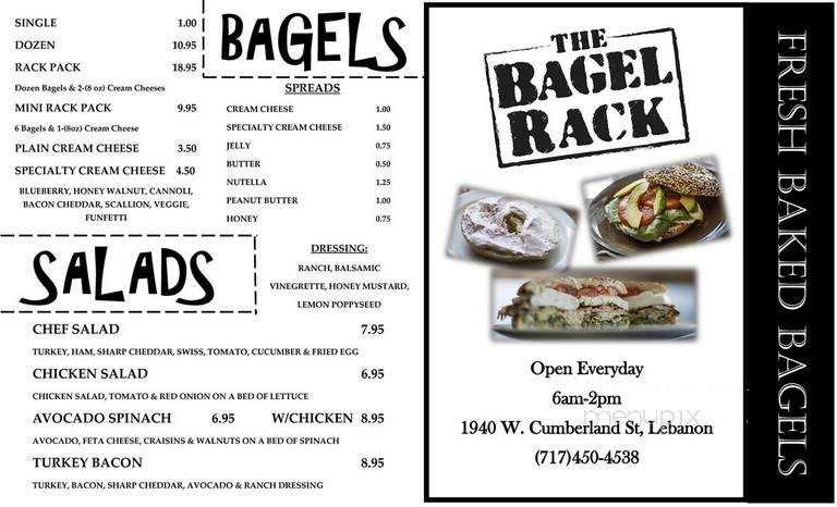 The Bagel Rack - Lebanon, PA