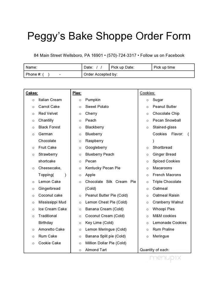 Peggy's Candies - Wellsboro, PA