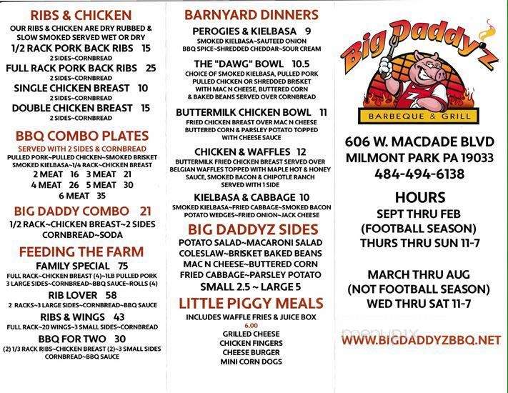 Big Daddy'Z - Sharon Hill, PA