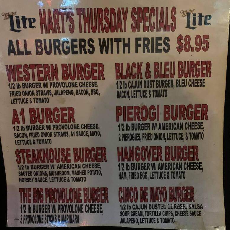 Hart's Restaurant & Lounge - McDonald, PA