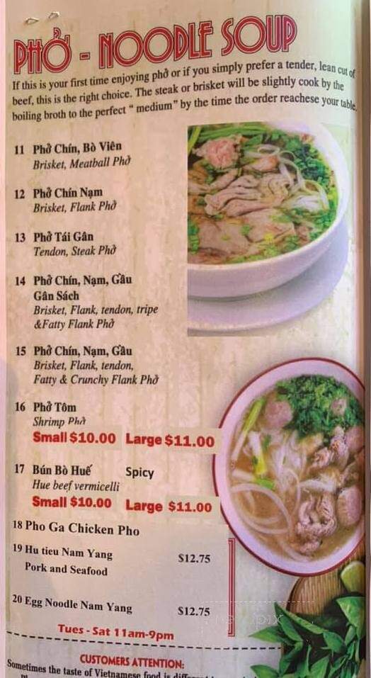 Pho Viet - Hanover, PA