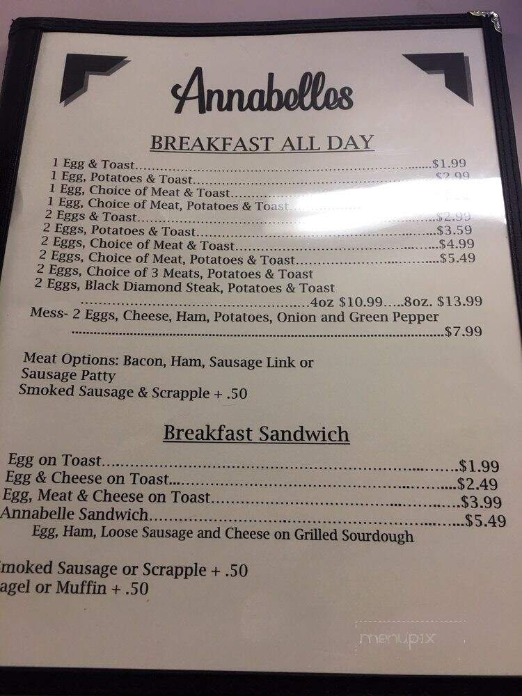 Annabelle's Family Restaurant - Coal Township, PA