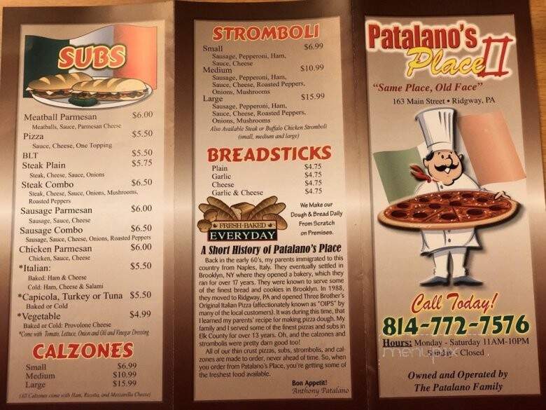 Paesano Pizza II - Ridgway, PA