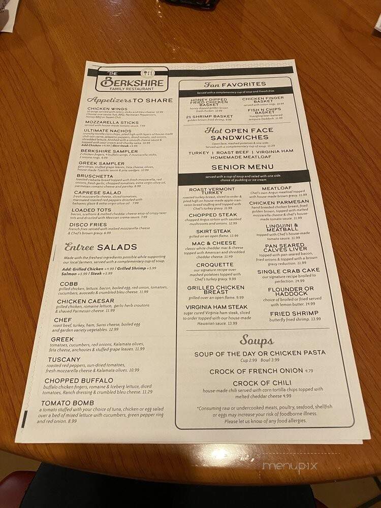 The Berkshire Family Restaurant - Wyomissing, PA