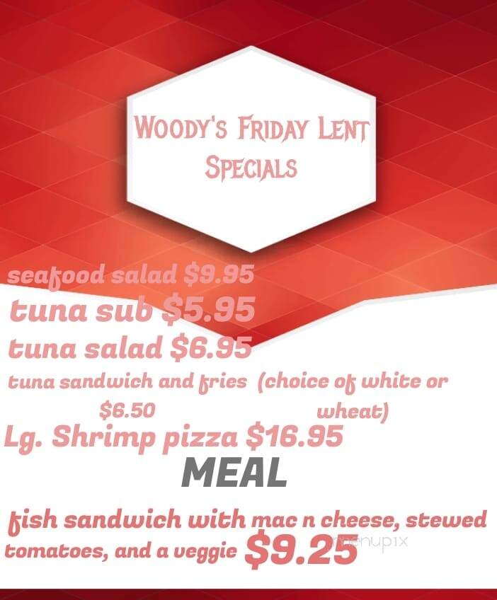 Woodys Pizzeria - Shamokin, PA