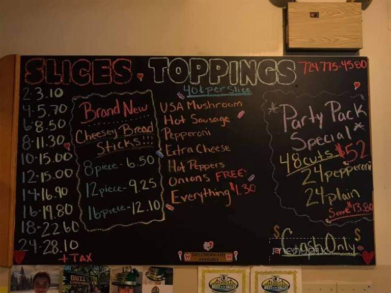 Buzzi's Pizza - Rochester, PA