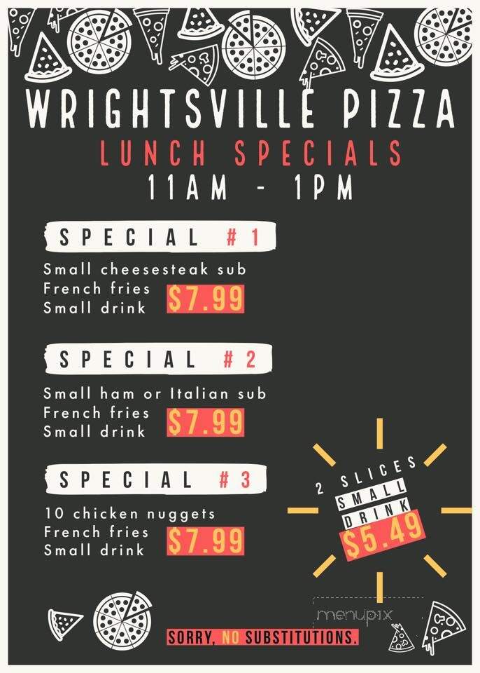 Wrightsville Pizza & Restaurant - Wrightsville, PA