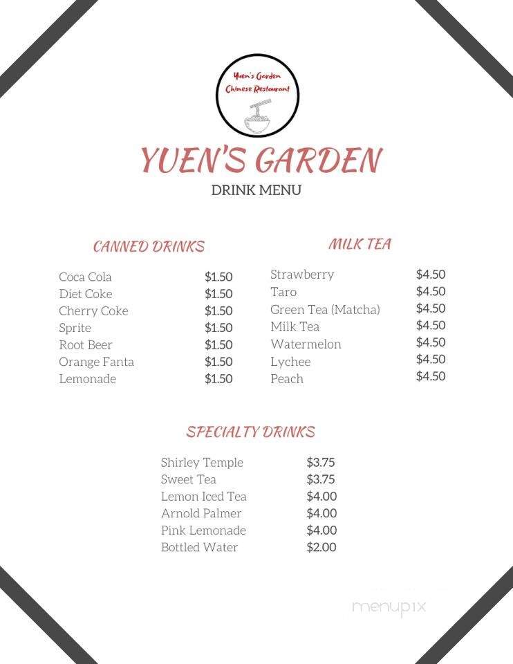 Yuen's Garden Chinese Restaurant - Meadville, PA