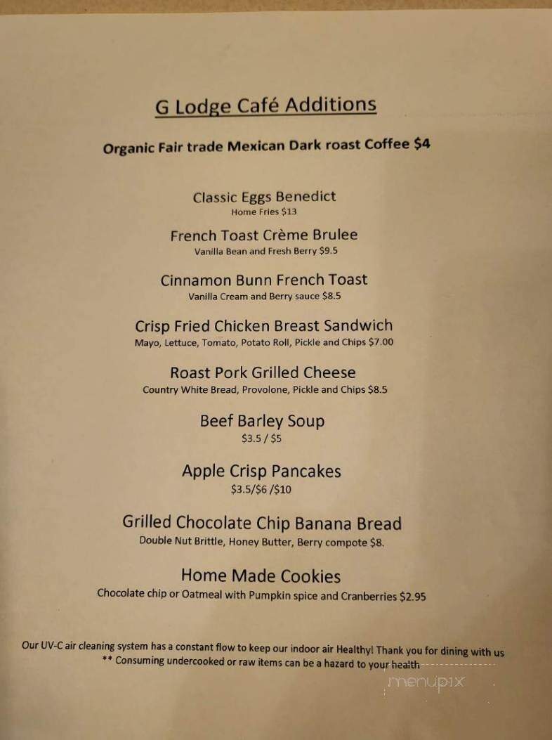 G Lodge Restaurants - Phoenixville, PA