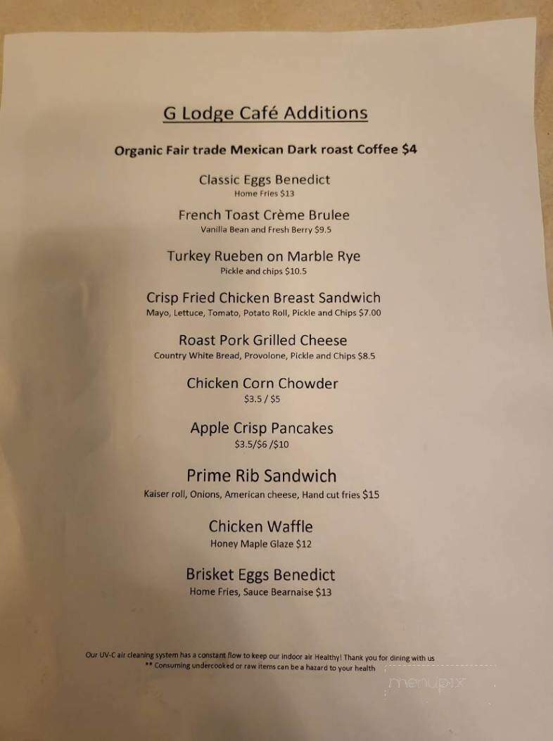 G Lodge Restaurants - Phoenixville, PA