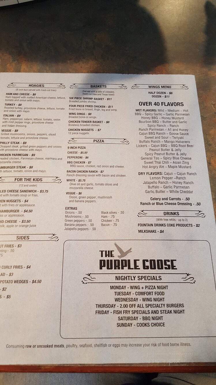 Purple Goose - Franklin, PA