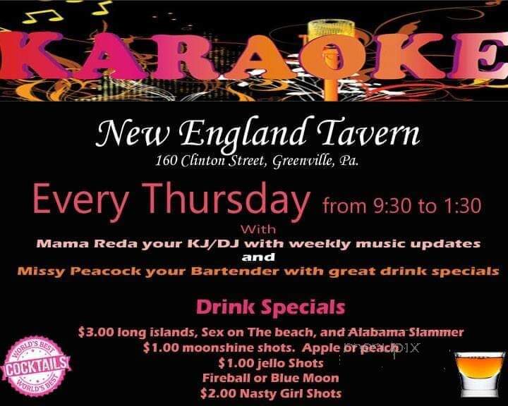 New England Tavern - Greenville, PA