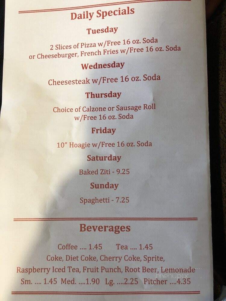 Sunny's Pizza - Lehighton, PA