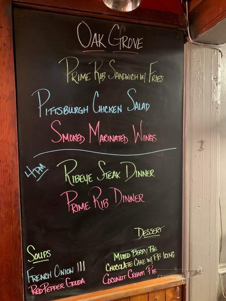 Oak Grove Tavern - Avis, PA