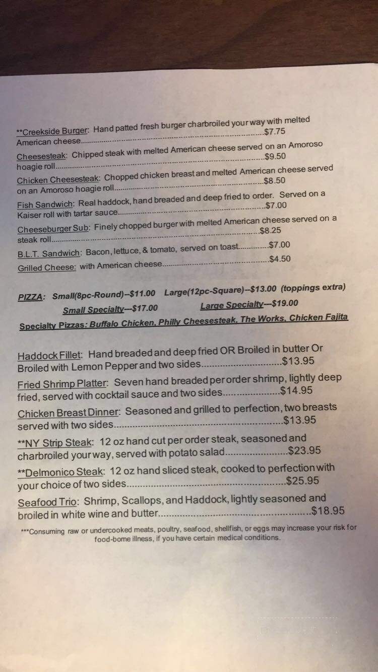 Harper's Creekside Tavern - Waterville, PA