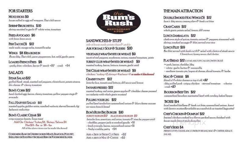 Bum's Rush Restaurant & Pub - Schuylkill Haven, PA