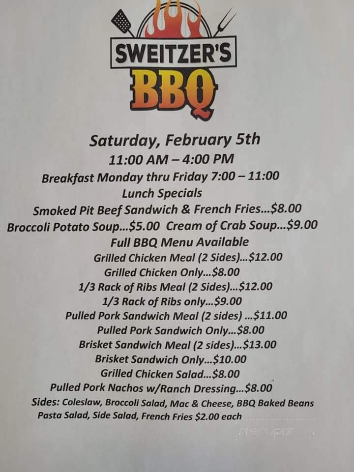 Sweitzer's BBQ - Oakland, MD