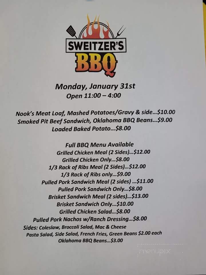 Sweitzer's BBQ - Oakland, MD