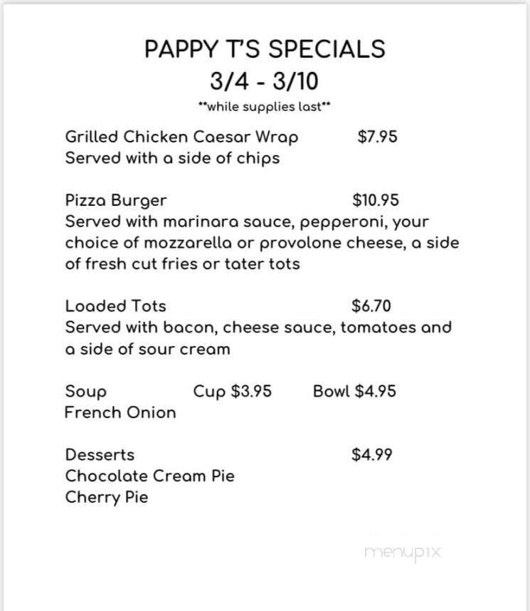 Pappy T's Pub & Lounge - Hamburg, PA