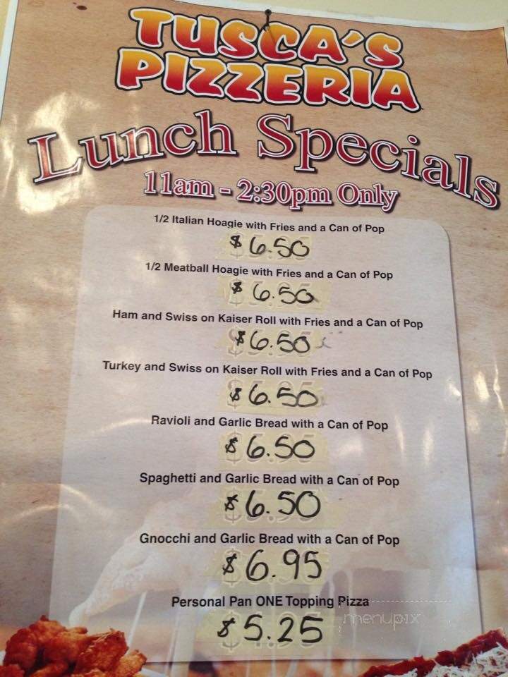 Tusca's Pizzeria - Beaver, PA