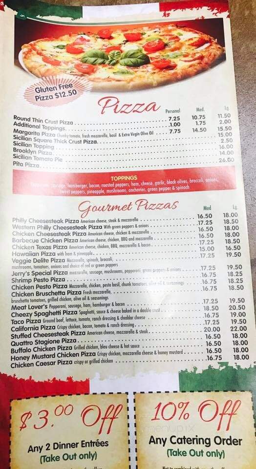 Jerry's Pizza Pie - Honey Brook, PA